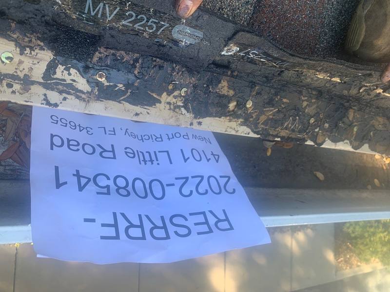 residential roof replacement by Hloska Roofing in New Port Richey