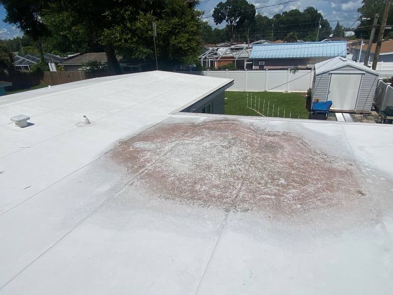 completed roofing project in Tampa FL