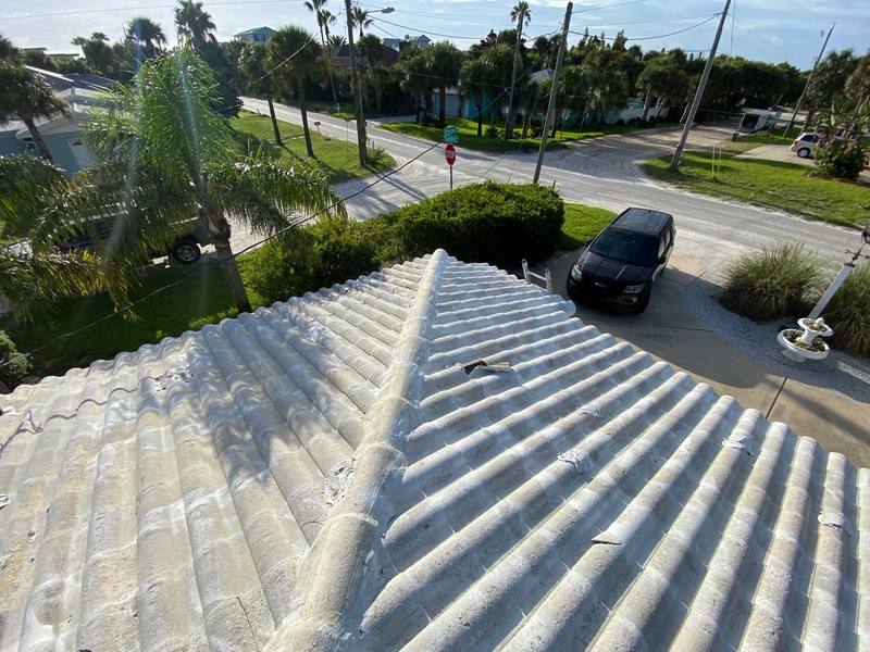 roofing project near Beachway Ave in New Smyrna Beach