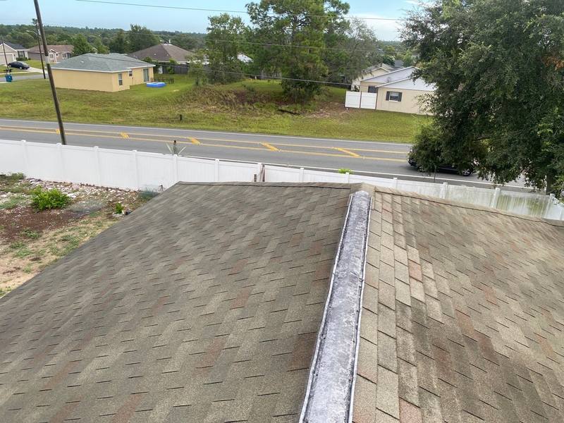 completed roofing project in Spring Hill FL