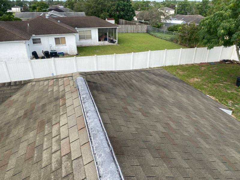 residential roof replacement by Hloska Roofing in Spring Hill