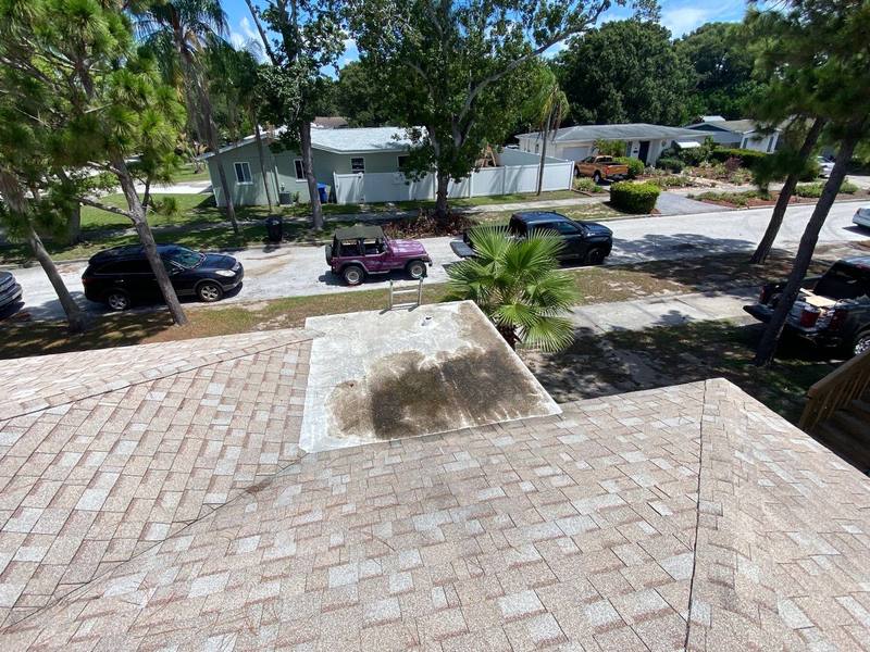 residential roof replacement by Hloska Roofing in St. Petersburg