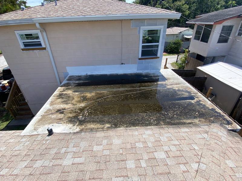residential roof replacement by Hloska Roofing in St. Petersburg