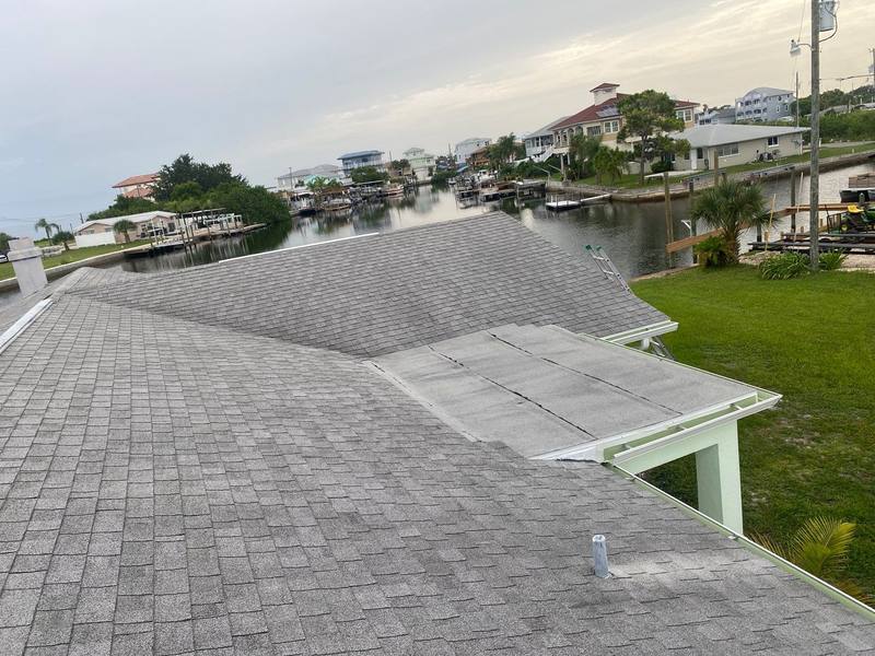 roofing project near Victor Ave in Hudson
