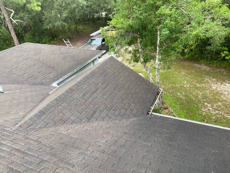 completed roofing project in Hudson FL