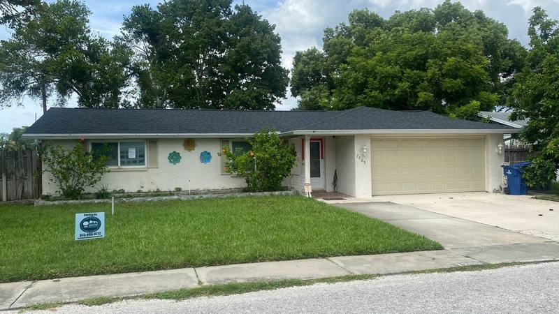 completed roofing project in Port Richey FL