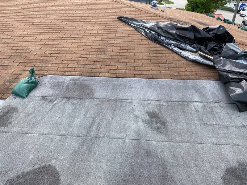 roofing project near NE 1st Terrace in Pompano Beach