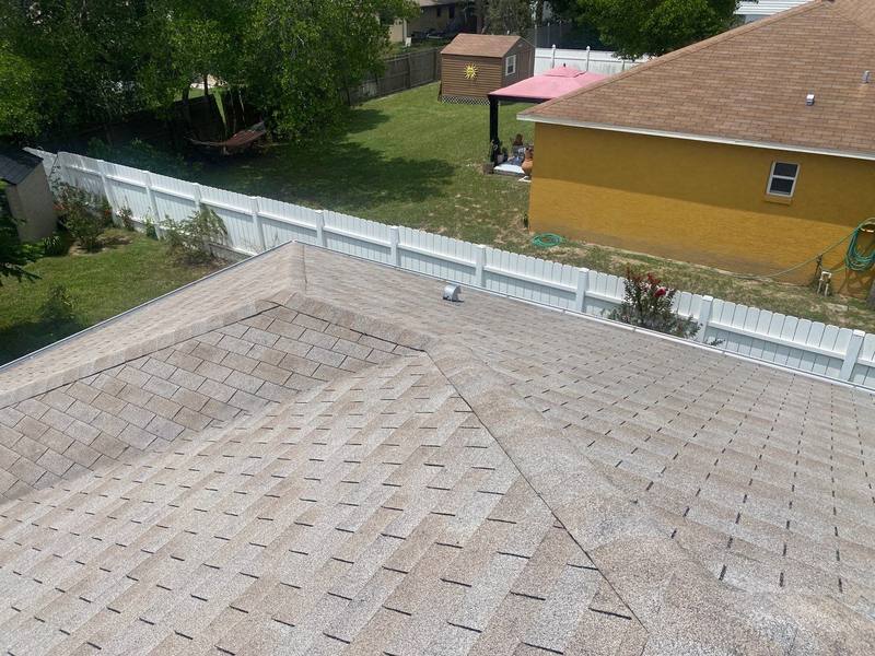 roofing project near Roman St in Spring Hill