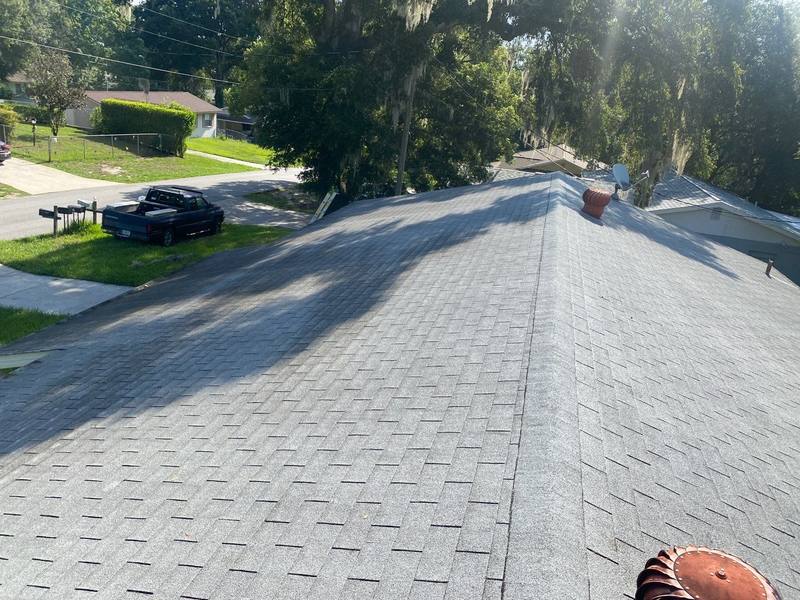 residential roof replacement by Hloska Roofing in Brooksville