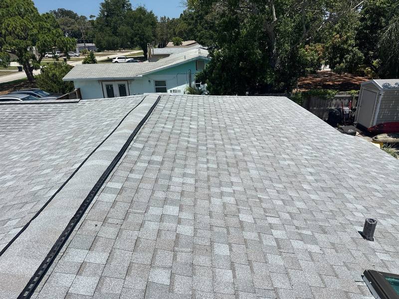 completed roofing project in St. Petersburg FL