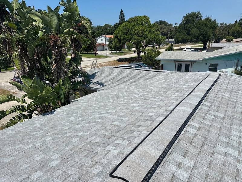 roofing project near Columbus Way S in St. Petersburg