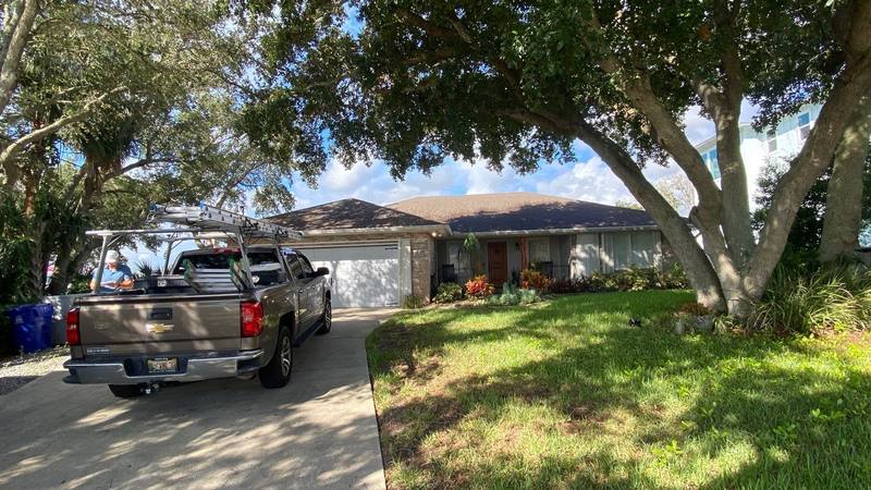 completed roofing project in St. Augustine FL