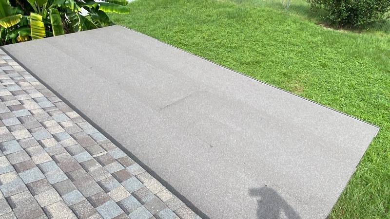 residential roof replacement by Hloska Roofing in Dade City