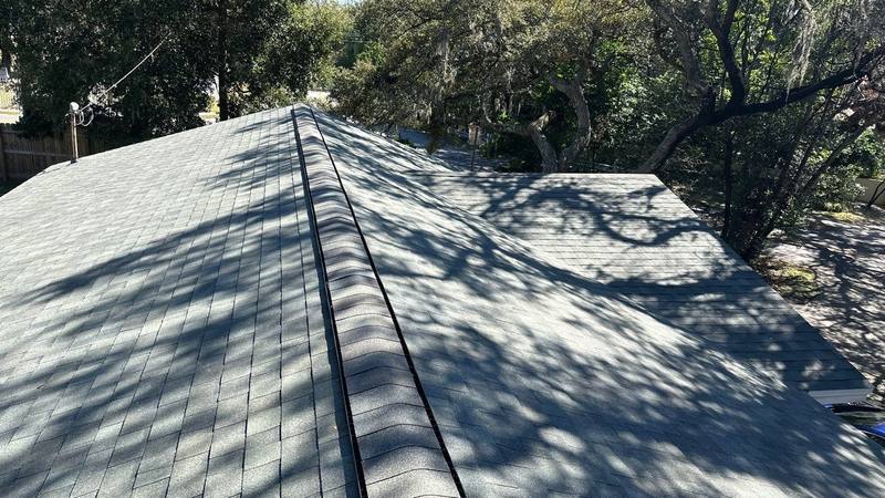 completed roofing project in Tampa FL