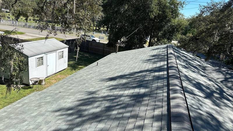 residential roof replacement by Hloska Roofing in Tampa