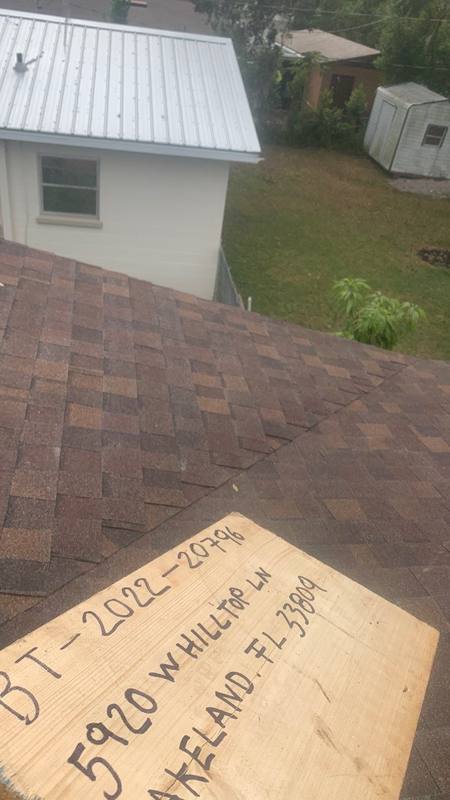 roofing project near Hilltop Ln W in Lakeland