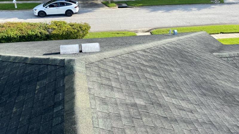 residential roof replacement by Hloska Roofing in Zephyrhills