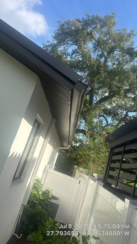 completed roofing project in St Petersburg FL