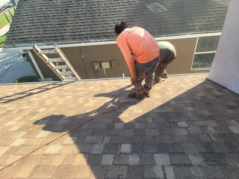completed roofing project in Land O' Lakes FL