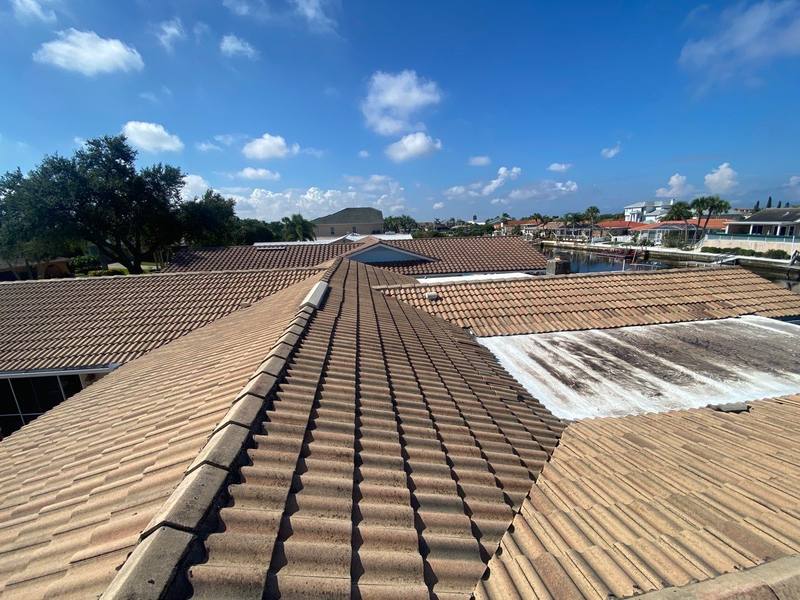 roofing project near Oyster Cove in New Port Richey