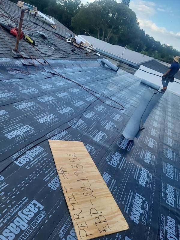 residential roof replacement by Hloska Roofing in Seminole