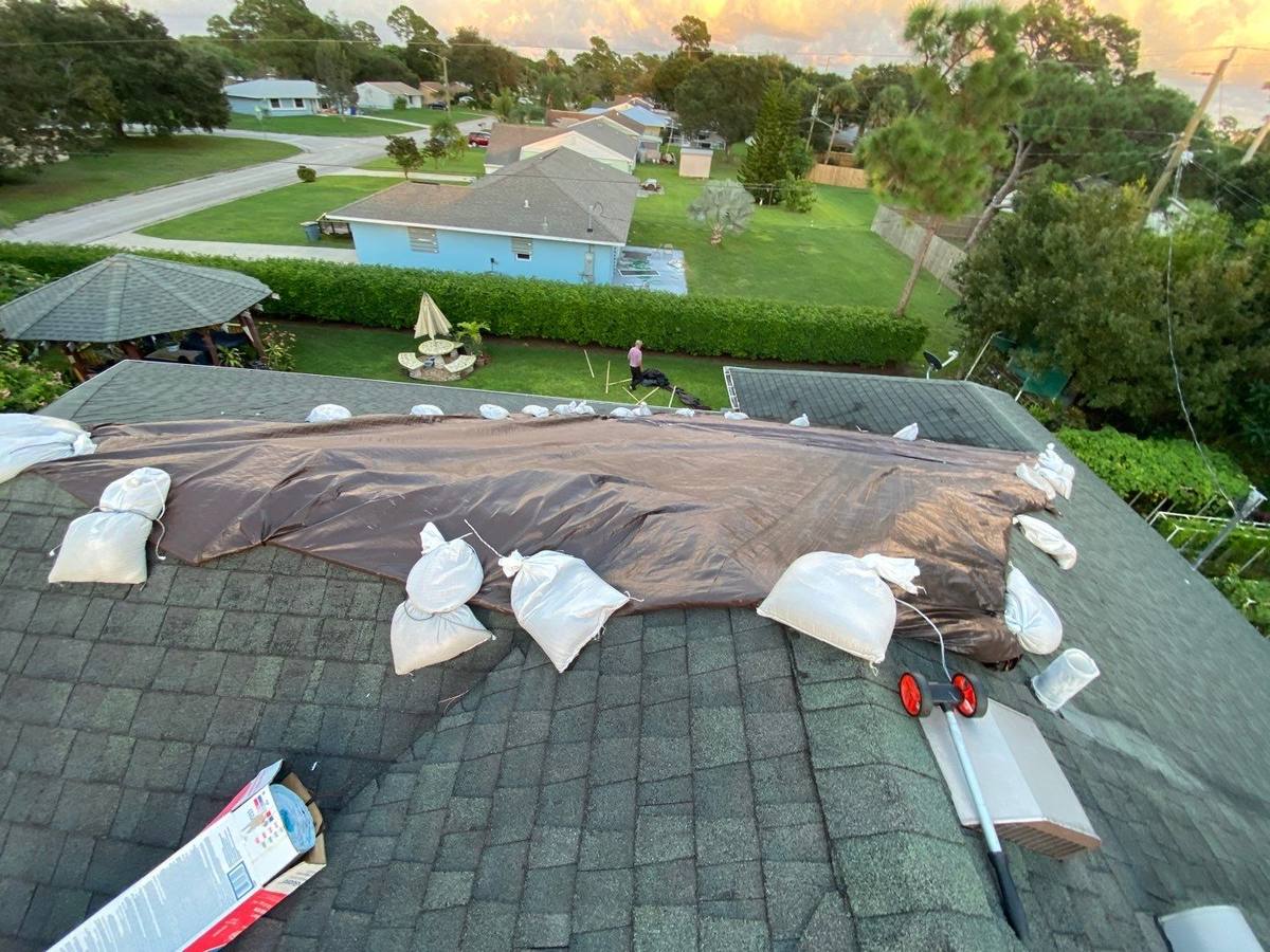 roof replacement in Vero Beach, Florida