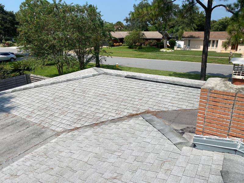 completed roofing project in Clearwater FL