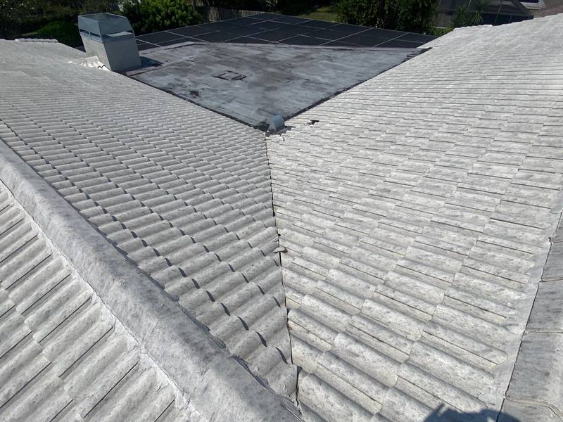 completed roofing project in Clearwater FL