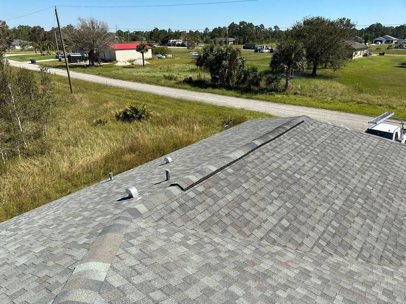 residential roof replacement by Hloska Roofing in Fort Myers