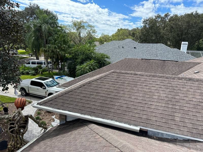 roofing project near Dawson Ridge Dr in Tampa