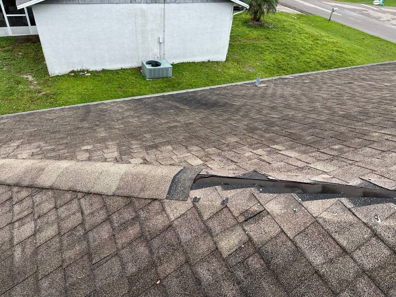 residential roof replacement by Hloska Roofing in Port Charlotte