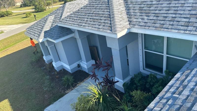 roofing project near Windcrest Dr in Port Charlotte