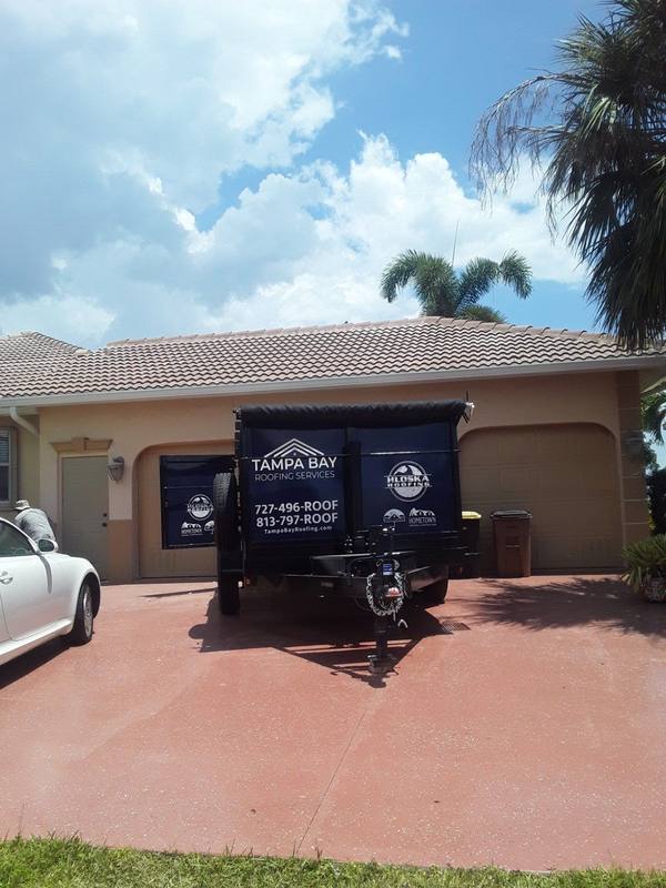 roofing project near Muscovie Ct in Punta Gorda