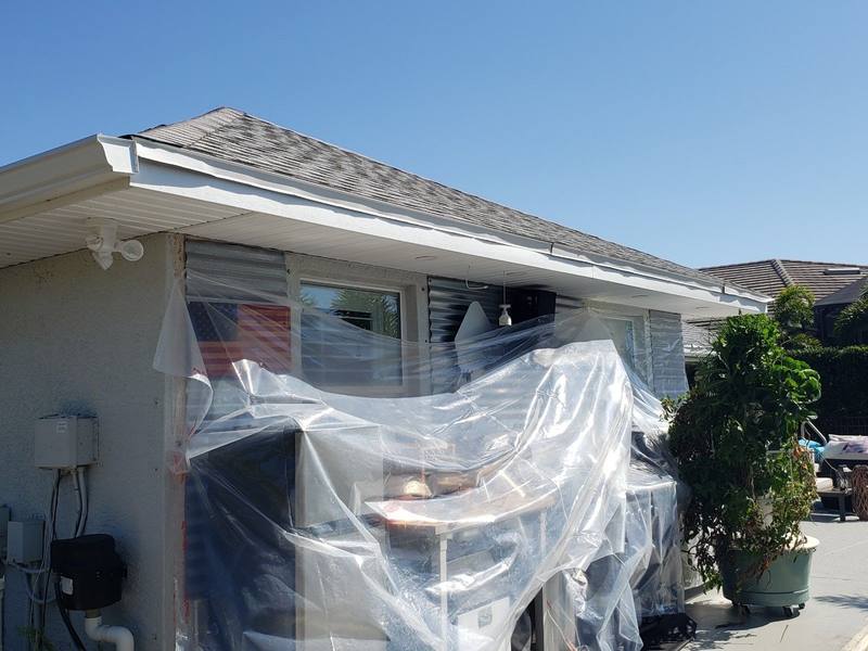 roofing project near Kansas City St in Port Charlotte