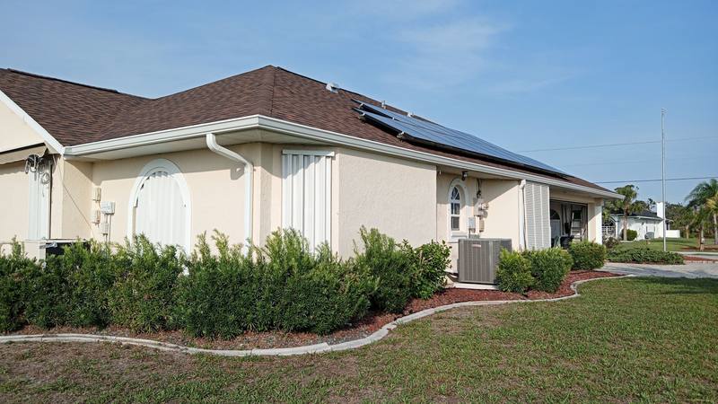 completed roofing project in Rotonda West FL