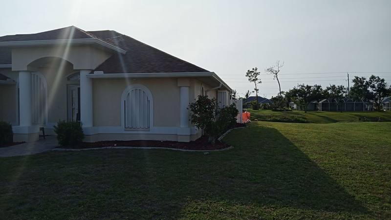 residential roof replacement by Hloska Roofing in Rotonda West