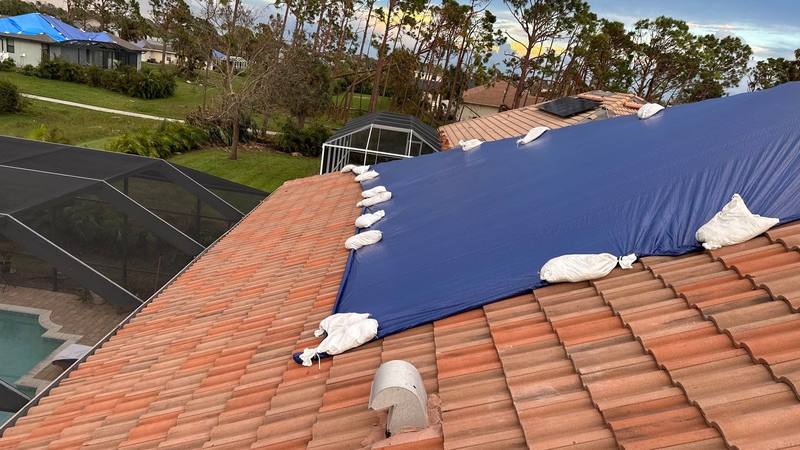 completed roofing project in Rotonda West FL
