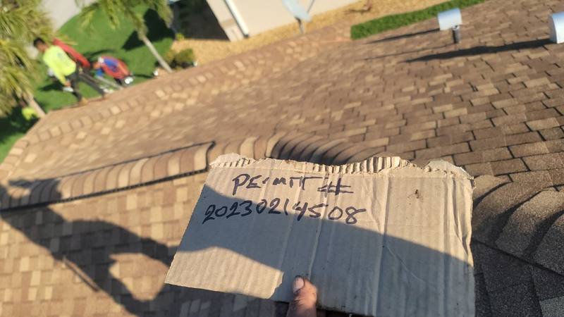 completed roofing project in Rotonda West FL