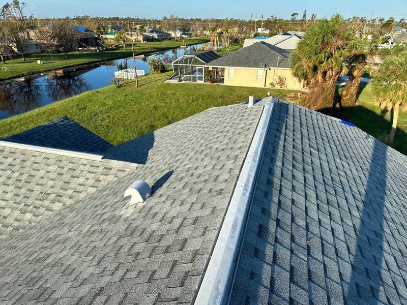 completed roofing project in Rotonda West FL