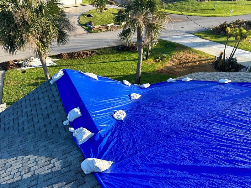 roofing project near Bunker Rd in Rotonda West