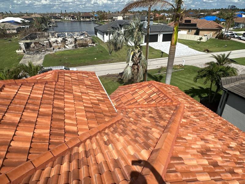 roofing project near SW 39th Terrace in Cape Coral