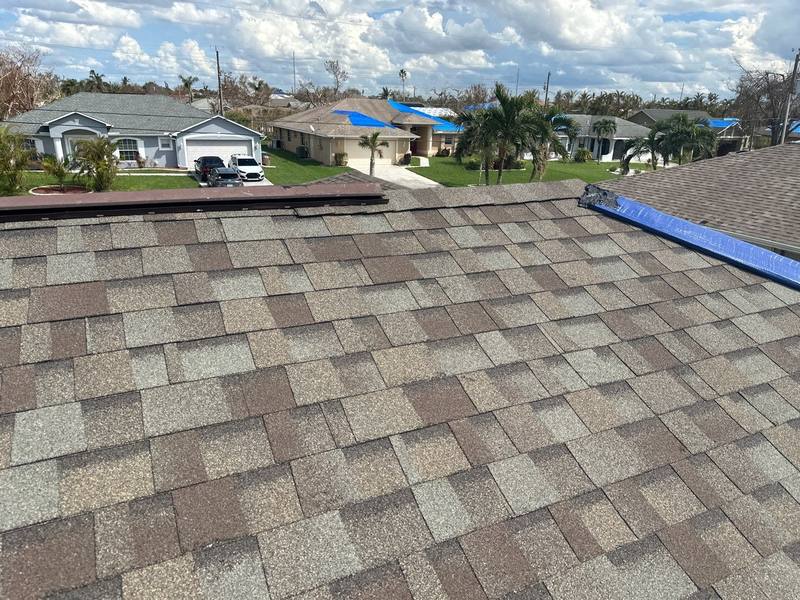 residential roof replacement by Hloska Roofing in Cape Coral