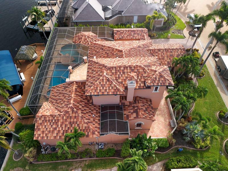 residential roof replacement by Hloska Roofing in Cape Coral