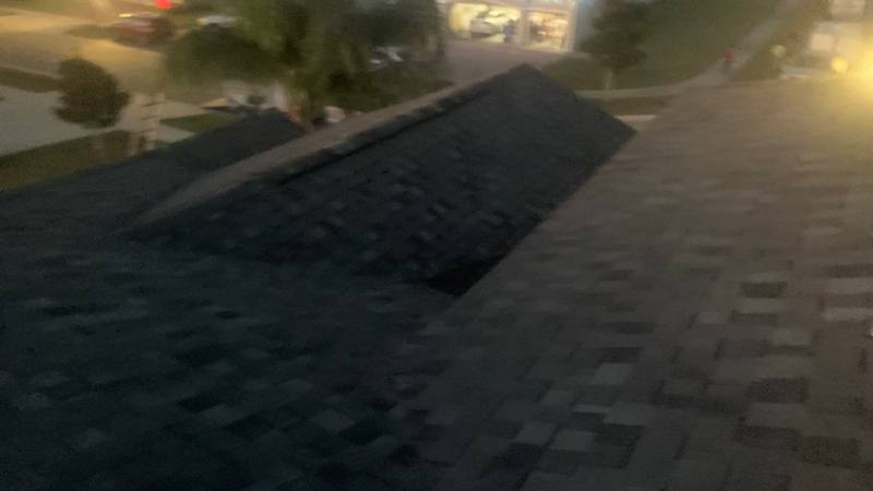 completed roofing project in Ruskin FL