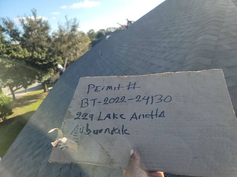 roofing project near Lake Arietta Ct in Auburndale
