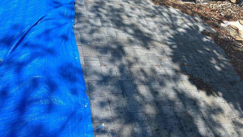 residential roof replacement by Hloska Roofing in Brandon