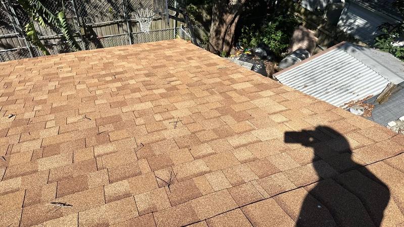 roofing project near W W St in Tampa
