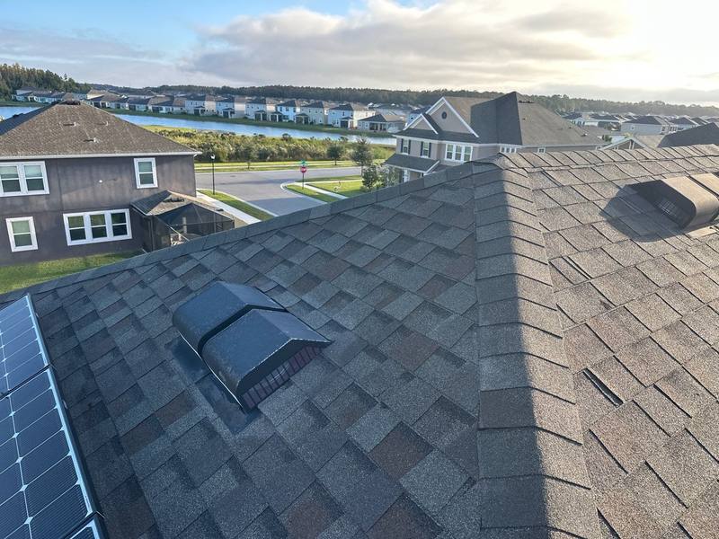 residential roof replacement by Hloska Roofing in Wesley Chapel