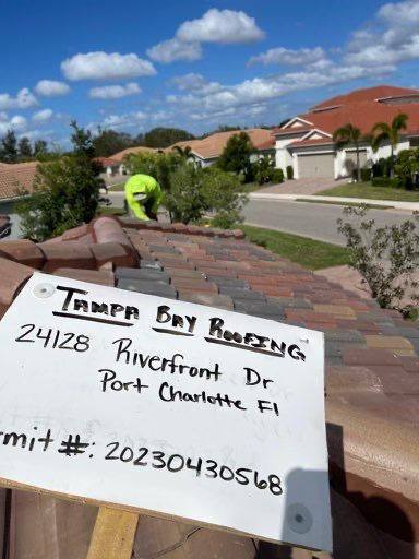 completed roofing project in Port Charlotte FL