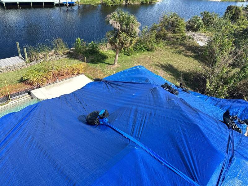 completed roofing project in Port Charlotte FL